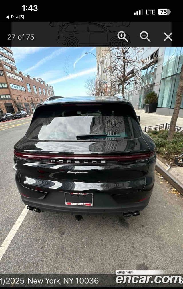 Porsche Cayenne 2025 — ფოტო 4/15