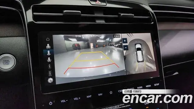 Hyundai Tucson Hybrid 2021 — ფოტო 2/20