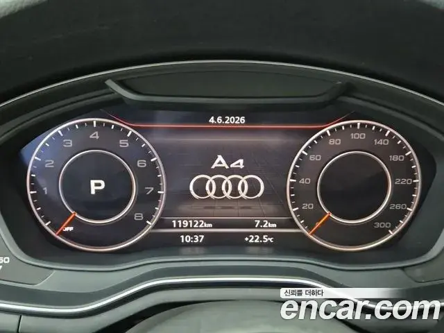 Audi A4 2019 — ფოტო 4/19