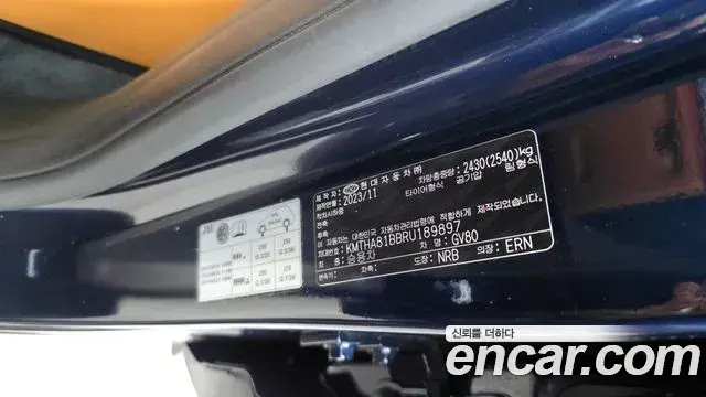 Genesis GV80 2023 — ფოტო 21/33