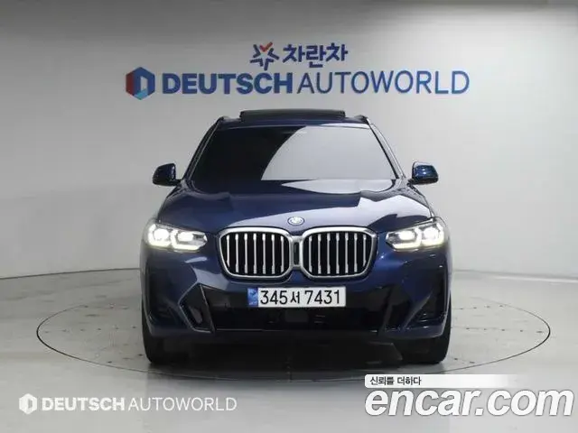 BMW X3 2021 — ფოტო 1/20