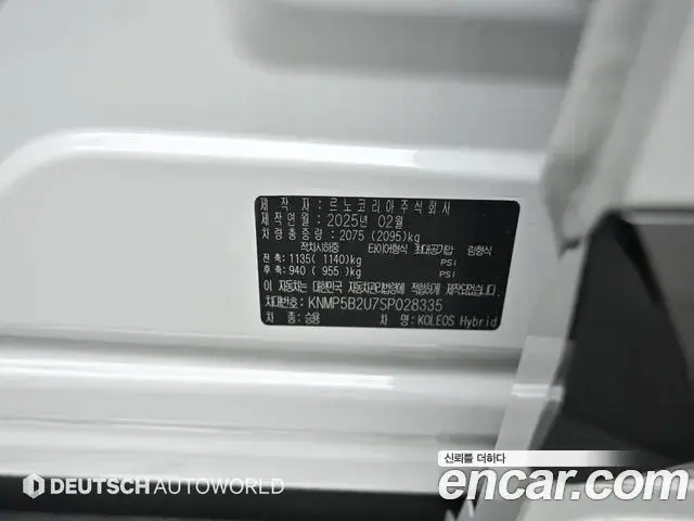 Renault Samsung Grand Koleos 2025 — ფოტო 1/20