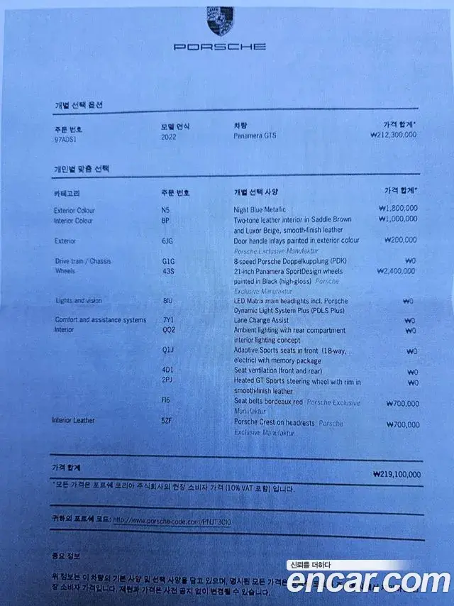 Porsche Panamera 2022 — Şəkil 6/20