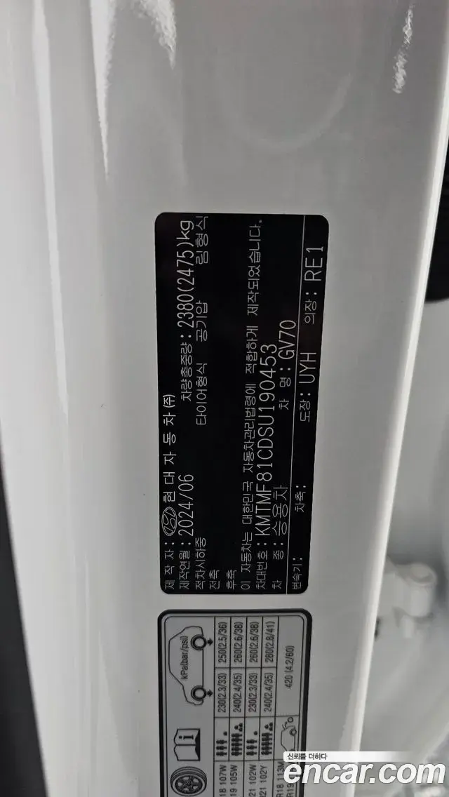 Genesis GV70 2024 — Şəkil 35/44