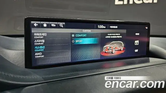 Genesis GV80 2021 — ფოტო 13/20