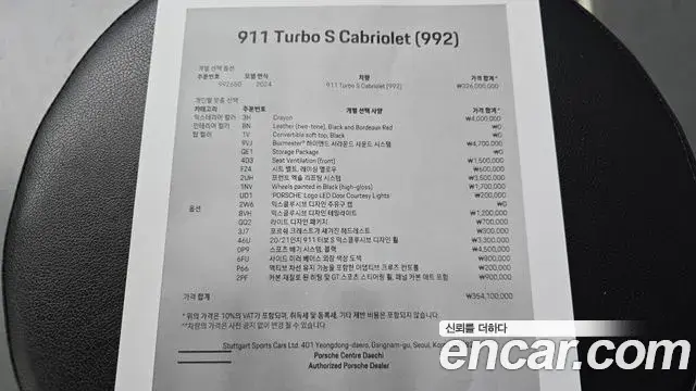 Porsche 911 2024 — ფოტო 20/20