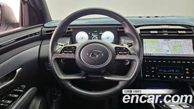 Hyundai Tucson Hybrid 2020 — ფოტო 11/20