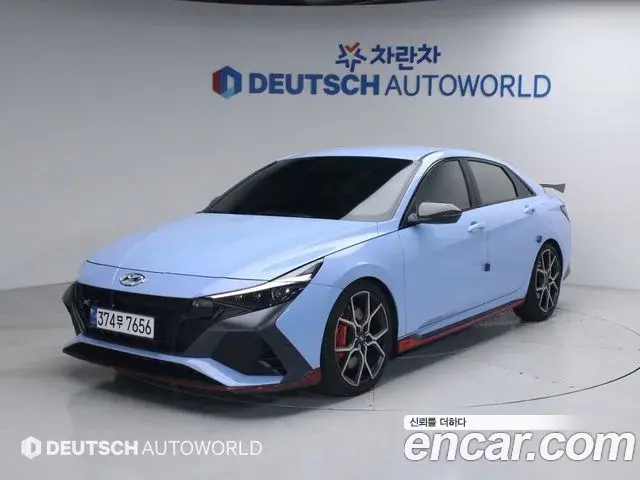 Hyundai The New Avante Hybrid 2022 — Photo 1/20