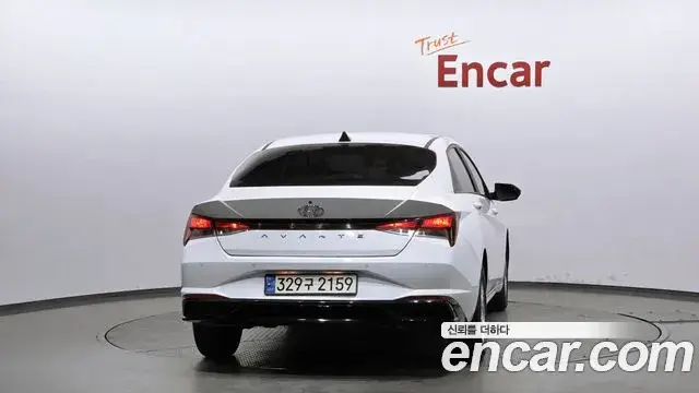 Hyundai The New Avante Hybrid, 2021