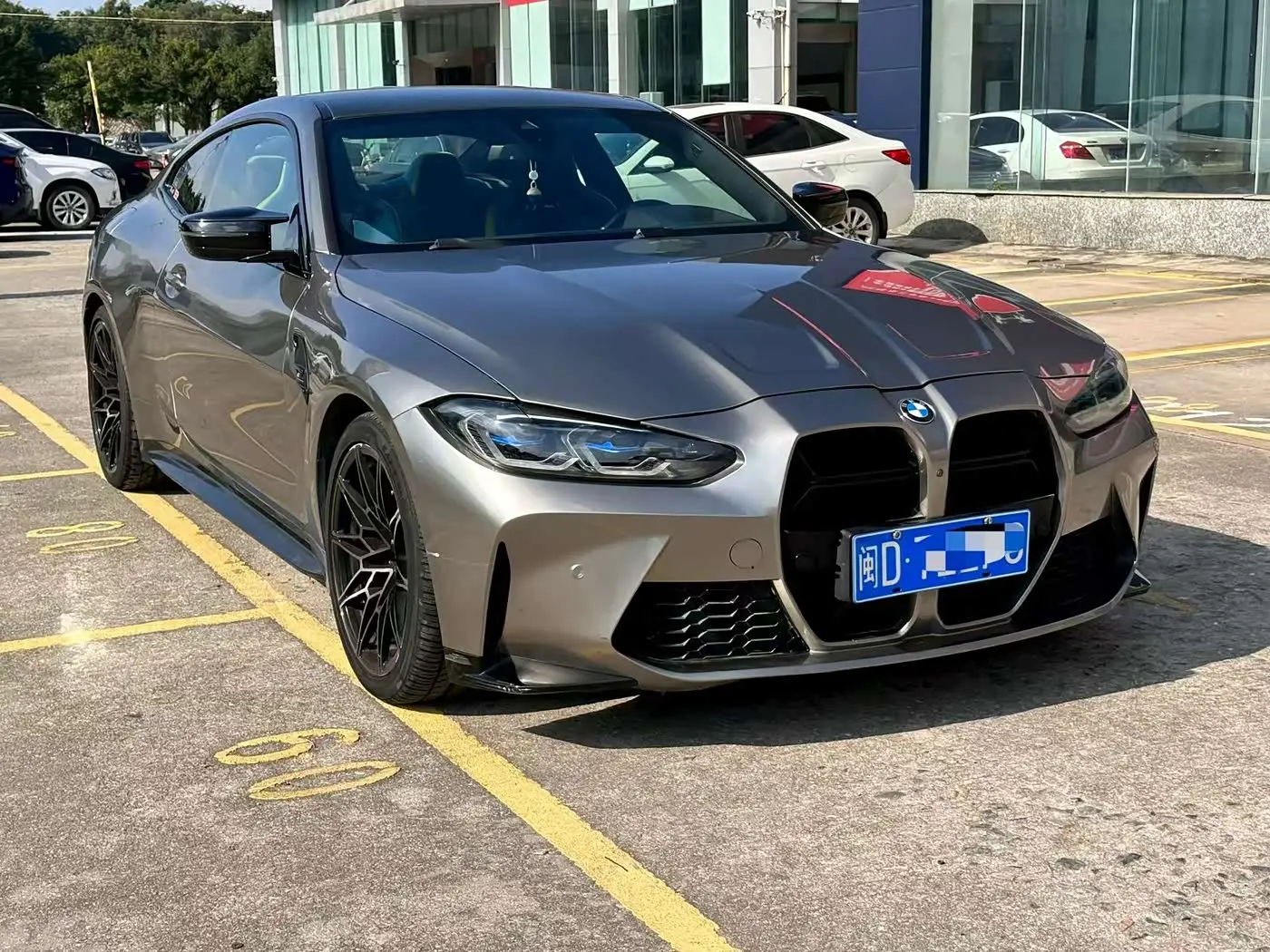BMW M4 2022 — ფოტო 3/9