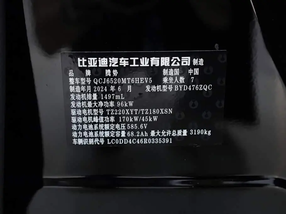 Denza D9 2024 — Photo 15/20