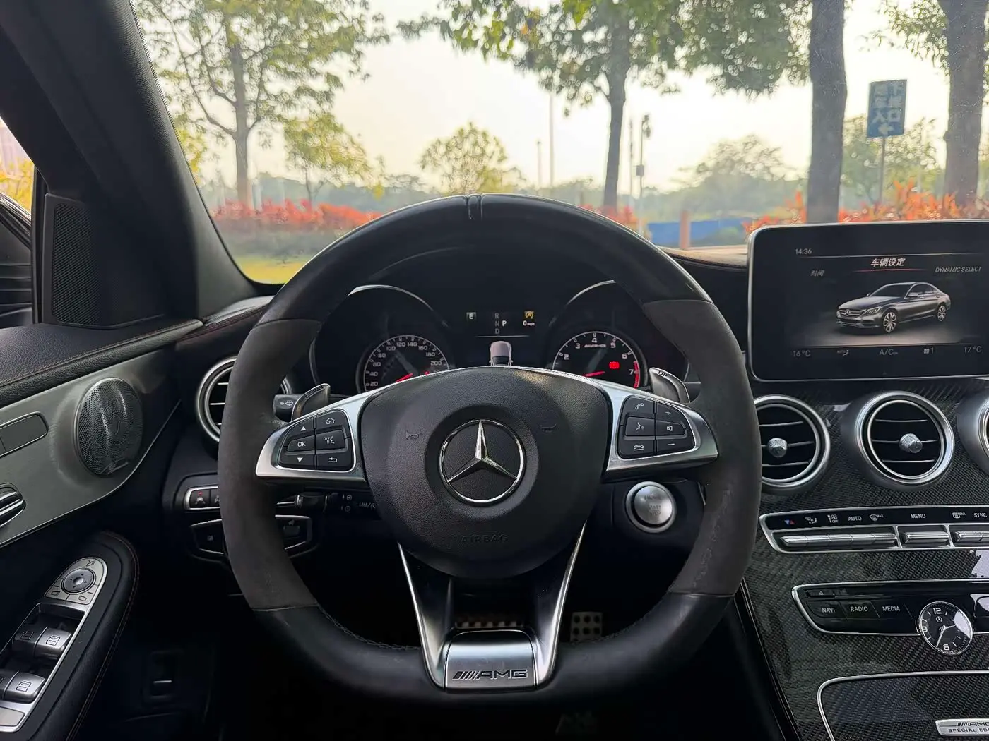Mercedes-Benz C-Class AMG 2017 — Şəkil 12/20